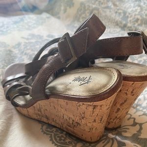 Fioni Brown Wedges